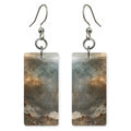 Smoke and Sepia Heaviness Earrings | FWX782
