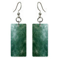 Forest Green Softened Calm Earrings | FWX784
