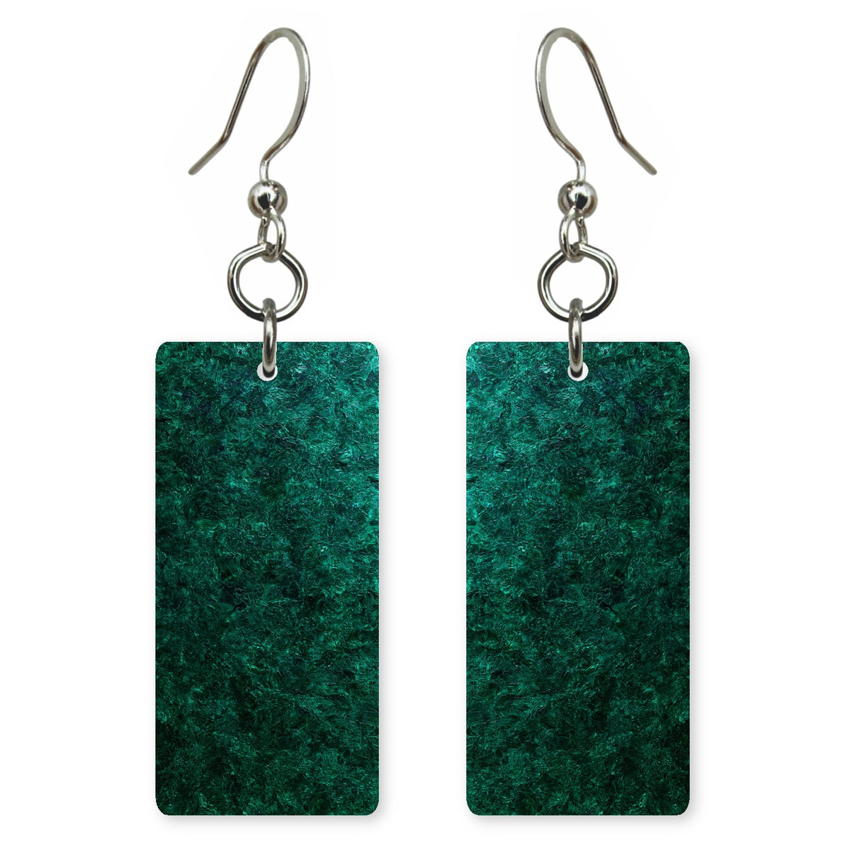 Malachite Depth Earrings | FWX789