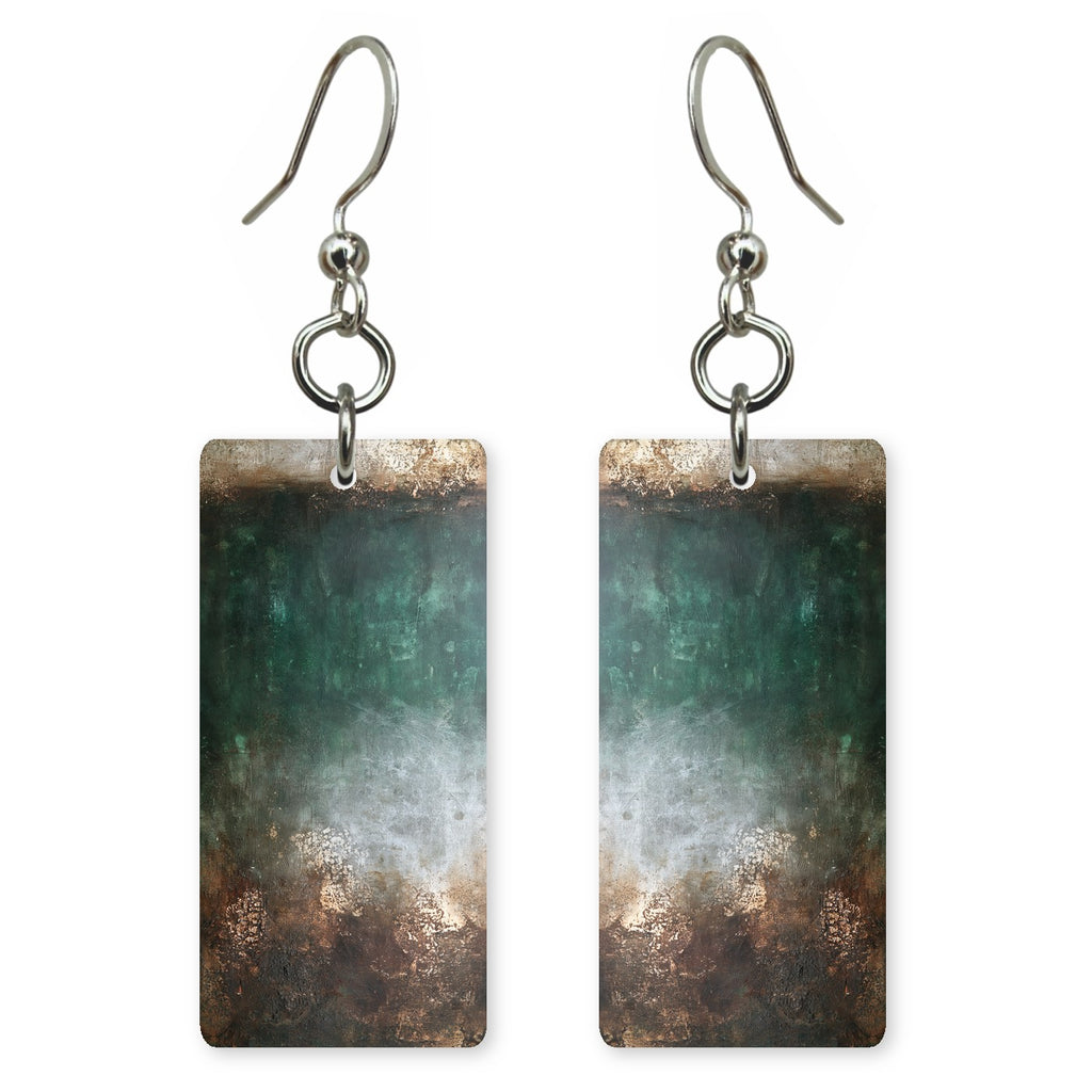 Smoke Teal Reckoning Earrings | FWX790
