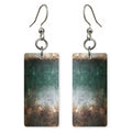 Smoke Teal Reckoning Earrings | FWX790
