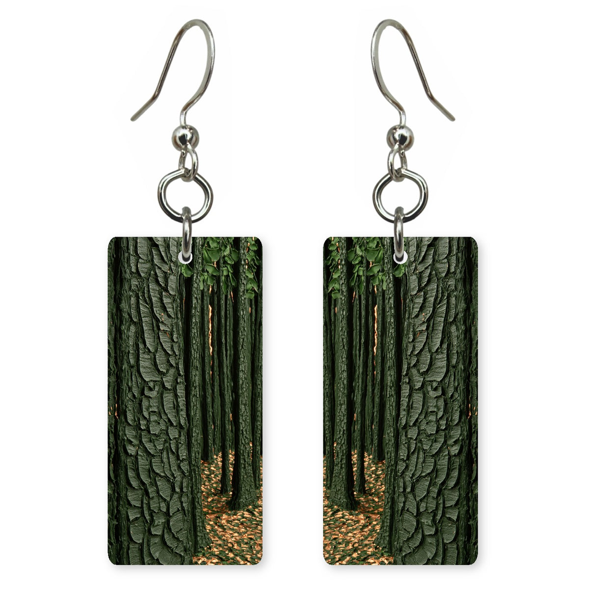 Pine Bark Rootedness Earrings | FWX792
