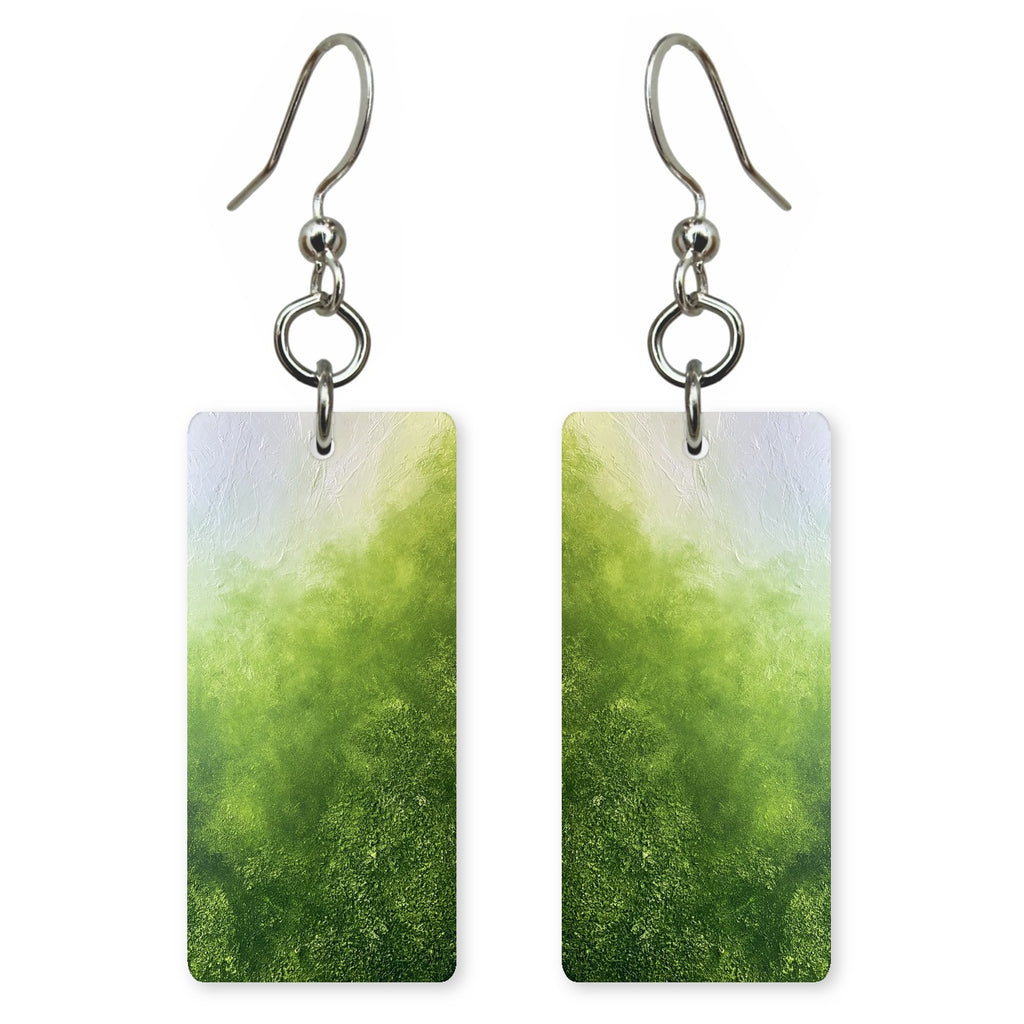 Lime Light as Air Earrings | FWX800