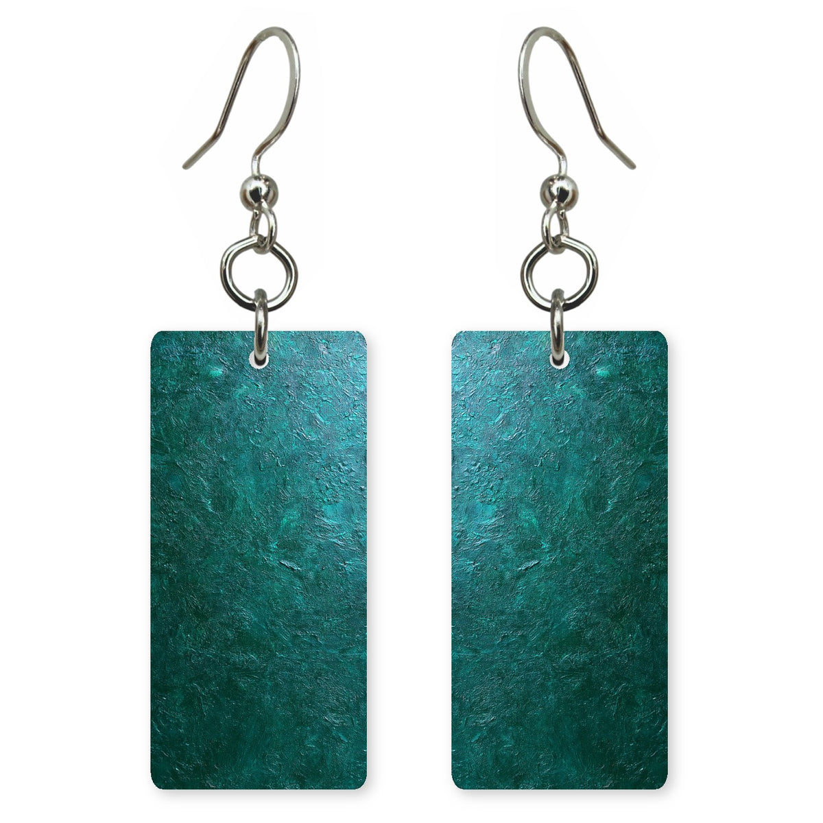 Peacock Teal Tenderness Earrings | FWX801
