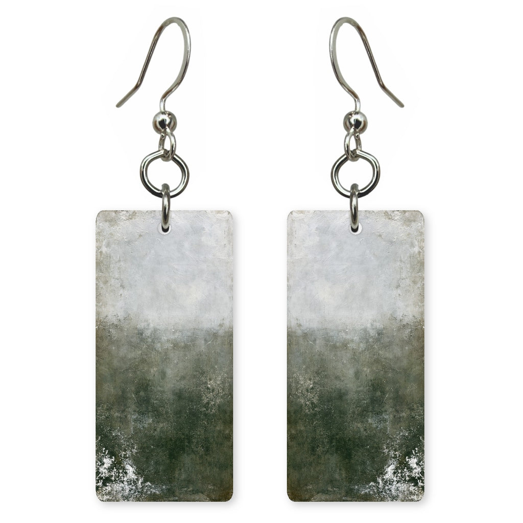 Fog to Olive Release Earrings | FWX806
