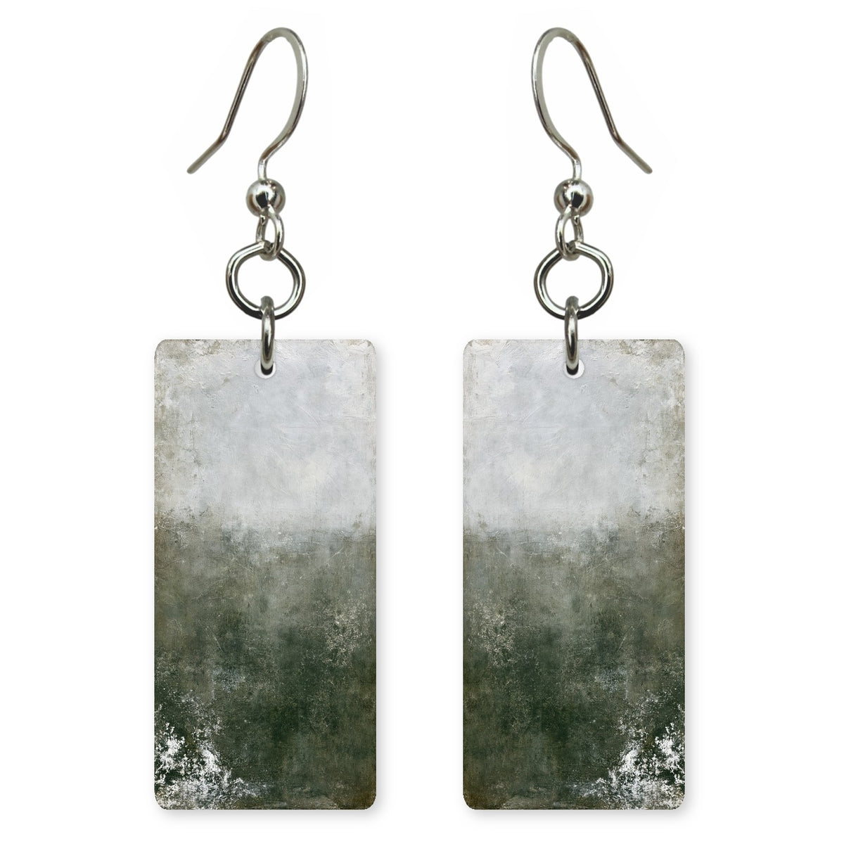 Fog to Olive Release Earrings | FWX806