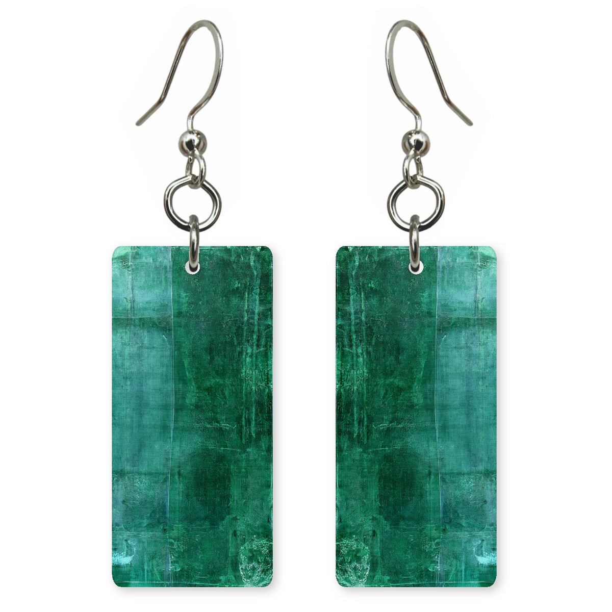Jade Glass Clarity Earrings | FWX814