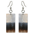 Ink and Rust Sorrow Earrings | FWX817