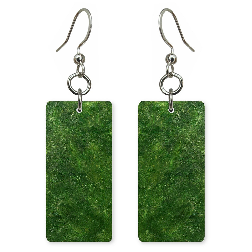 Grass Green Ease Earrings | FWX818