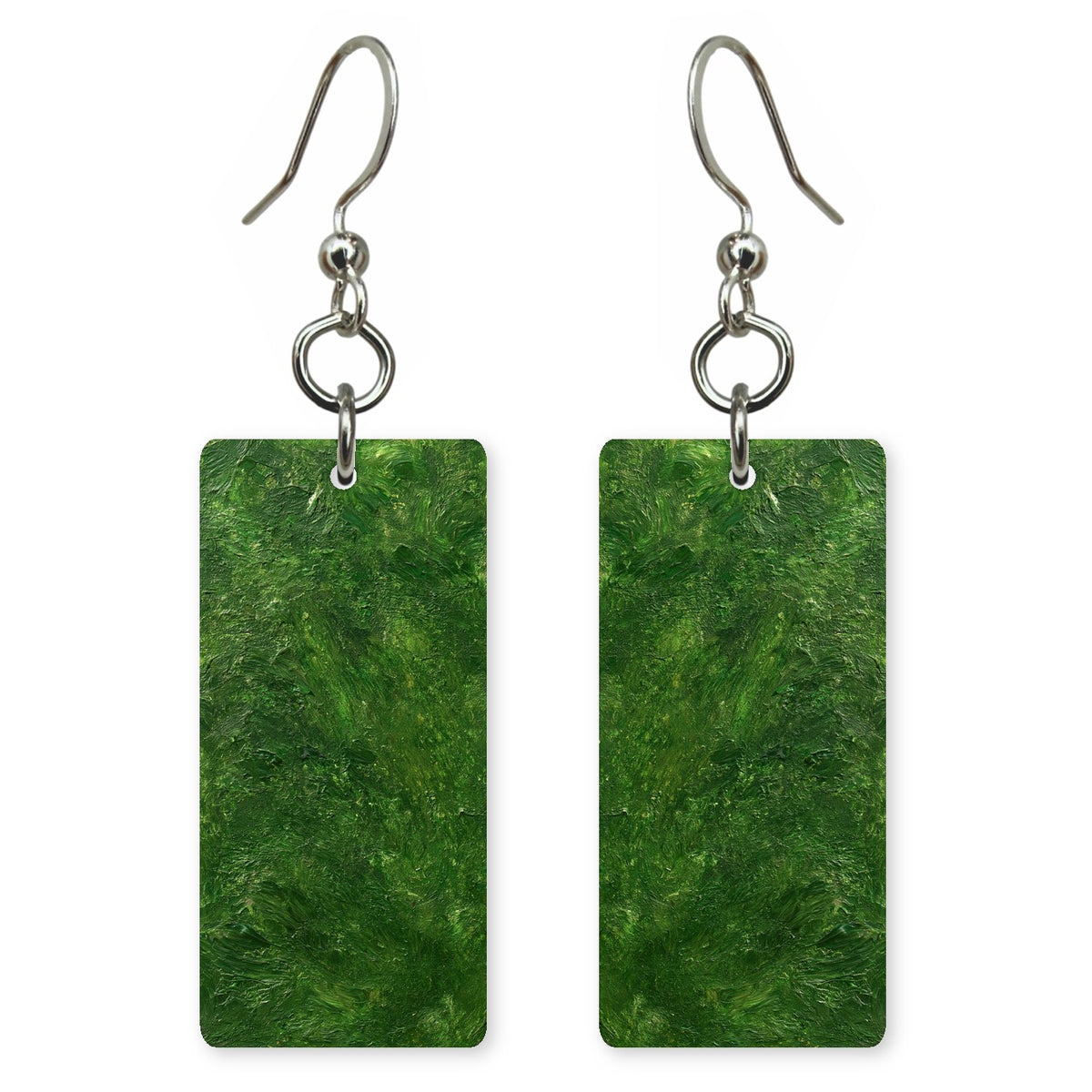 Grass Green Ease Earrings | FWX818