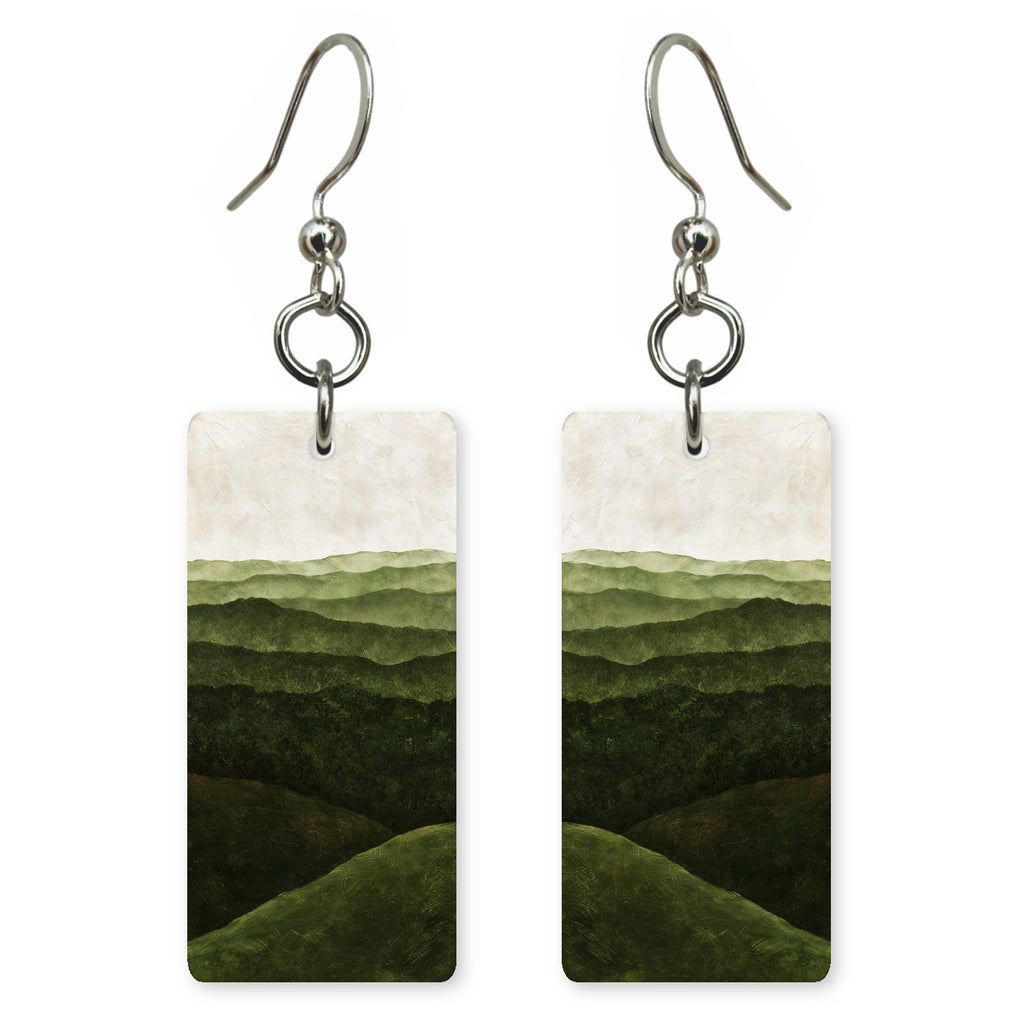 Soft Green Gentleness Earrings | FWX820