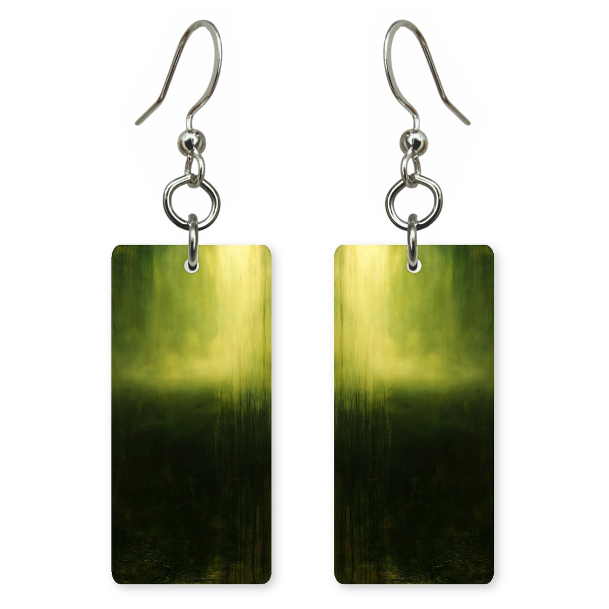 Lime Glow Dark Hope Earrings | FWX827