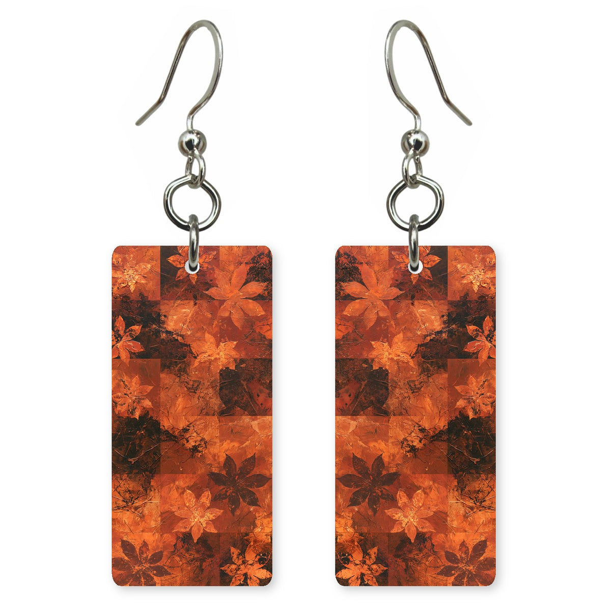 Burnt Orange Remembering Earrings | FWX82