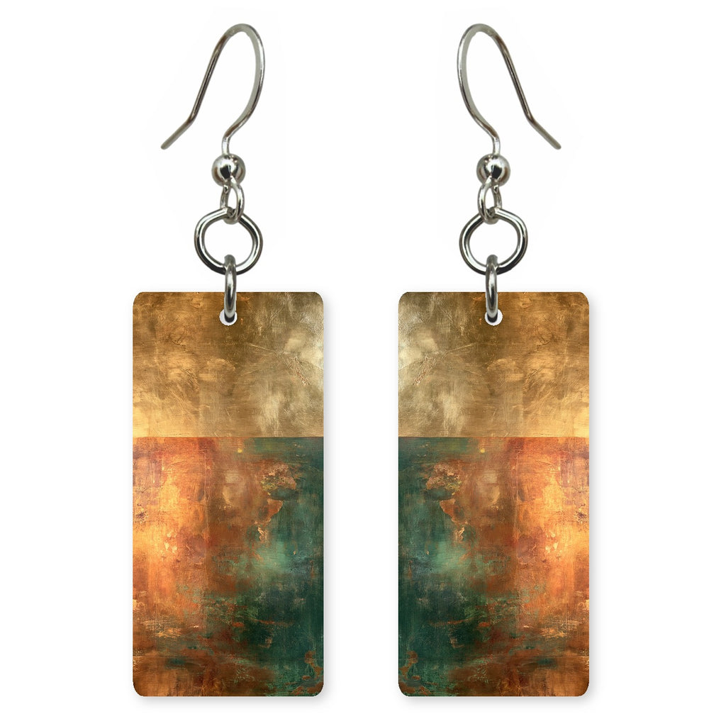 Burnished Gold Bounty Earrings | FWX836