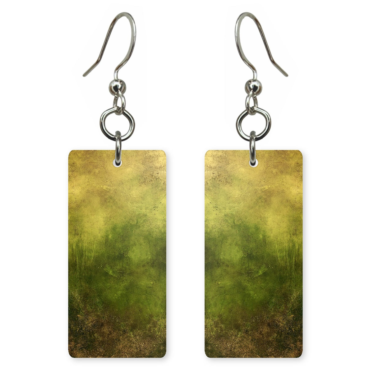 Mustard Moss Warmth Earrings | FWX838