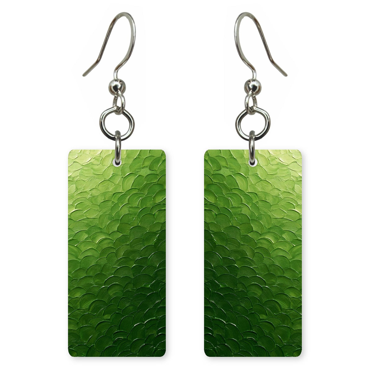 Playfulness in Spring Green Earrings | FWX841