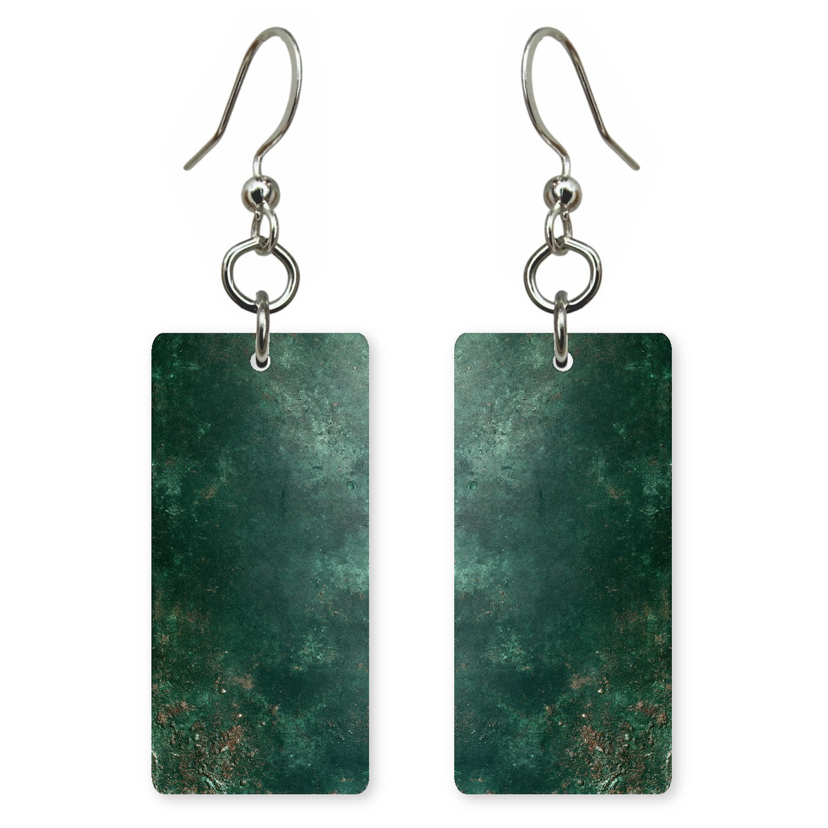 Weathered Teal Acceptance Earrings | FWX843