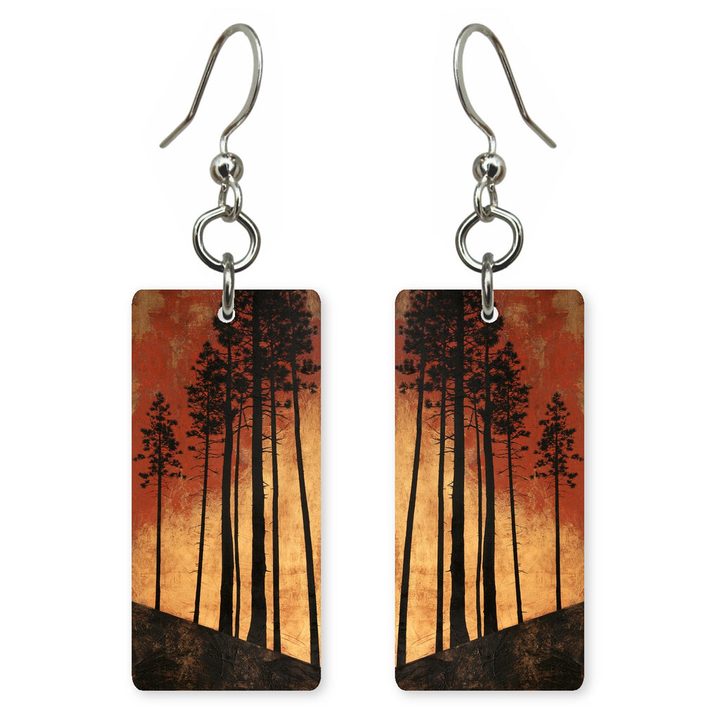 Sunset Rust Goodbye Earrings | FWX848