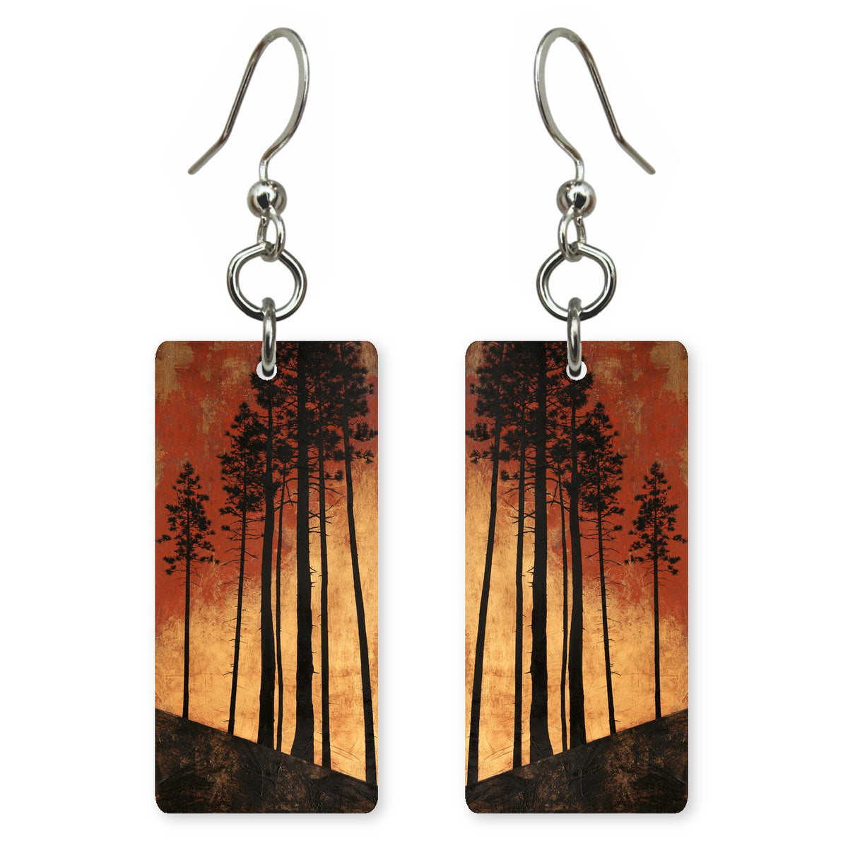Sunset Rust Goodbye Earrings | FWX848
