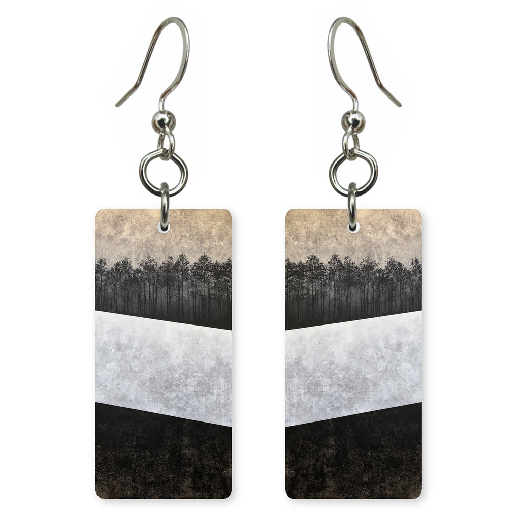 Stark Resolve in Monochrome Earrings | FWX850