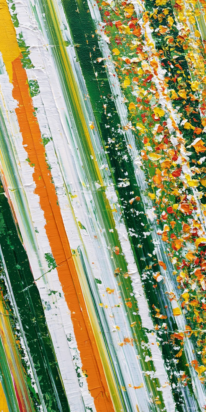 Orange and Emerald Celebration Earrings | FWX858