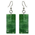 Green Raw Honesty Earrings | FWX860