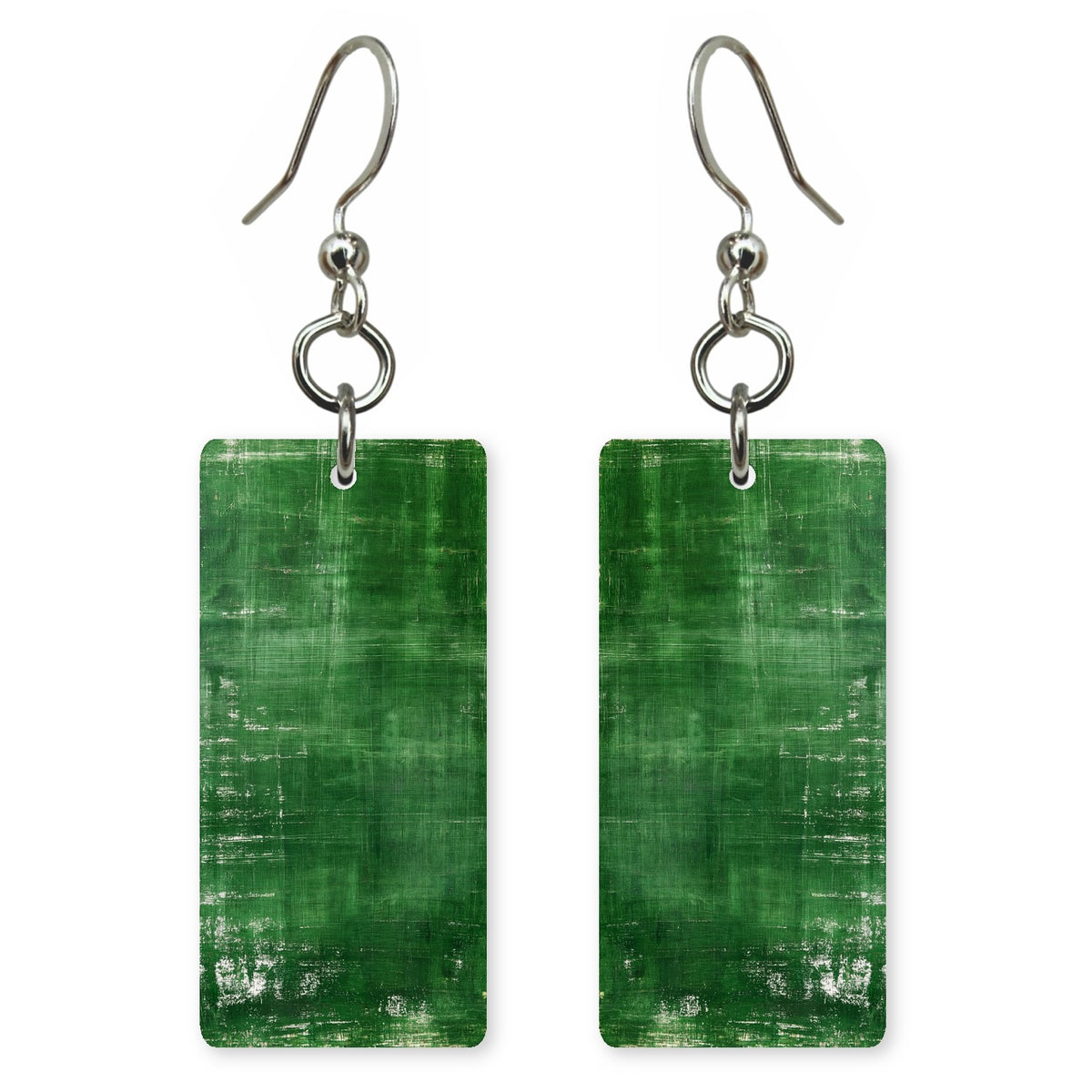 Green Raw Honesty Earrings | FWX860