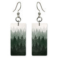 Gray-Green Hush Earrings | FWX861