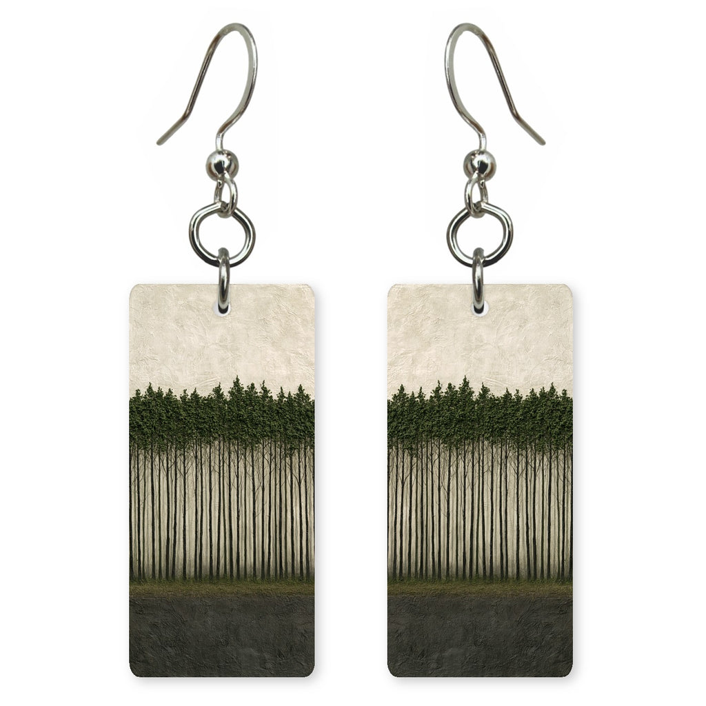 Pine-Shaded Contentment Earrings | FWX865