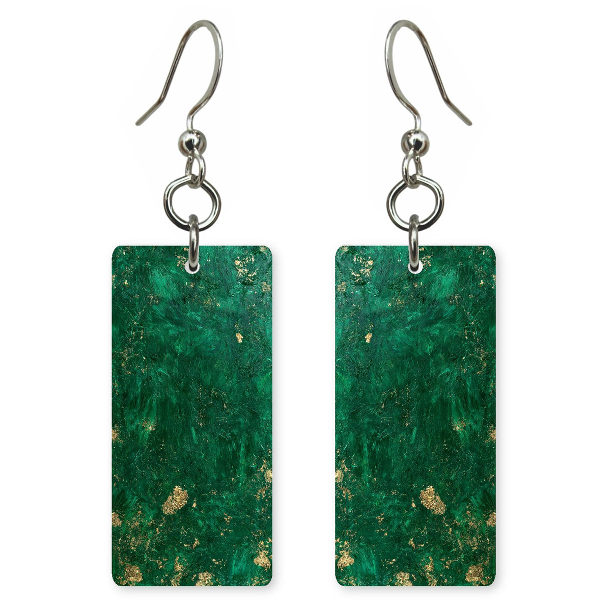 Jade and Gold Joy Earrings | FWX867