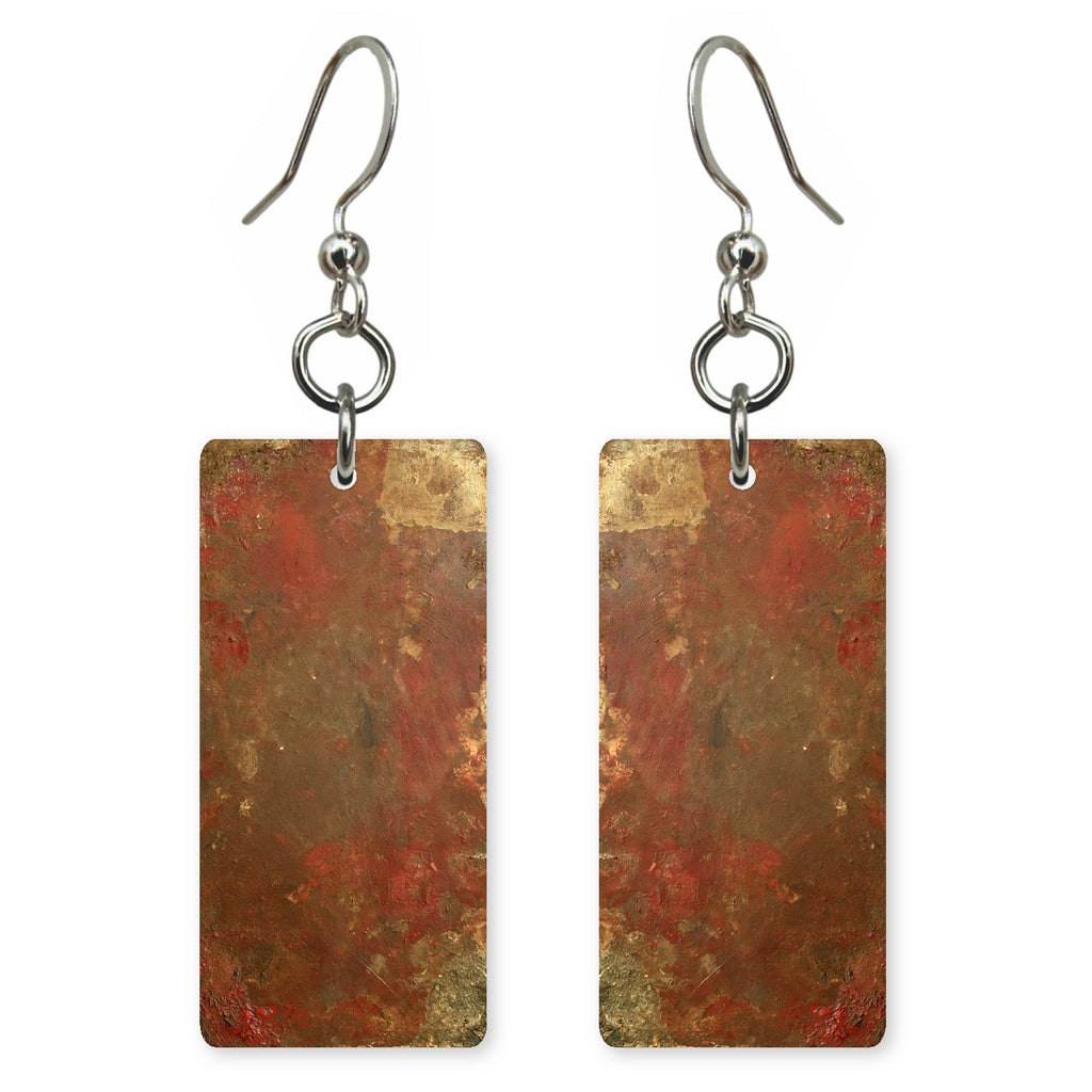 Oxblood Rust Pride Earrings | FWX873