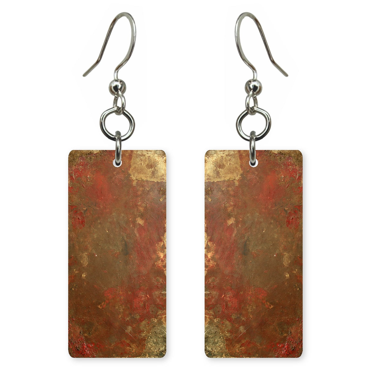 Oxblood Rust Pride Earrings | FWX873