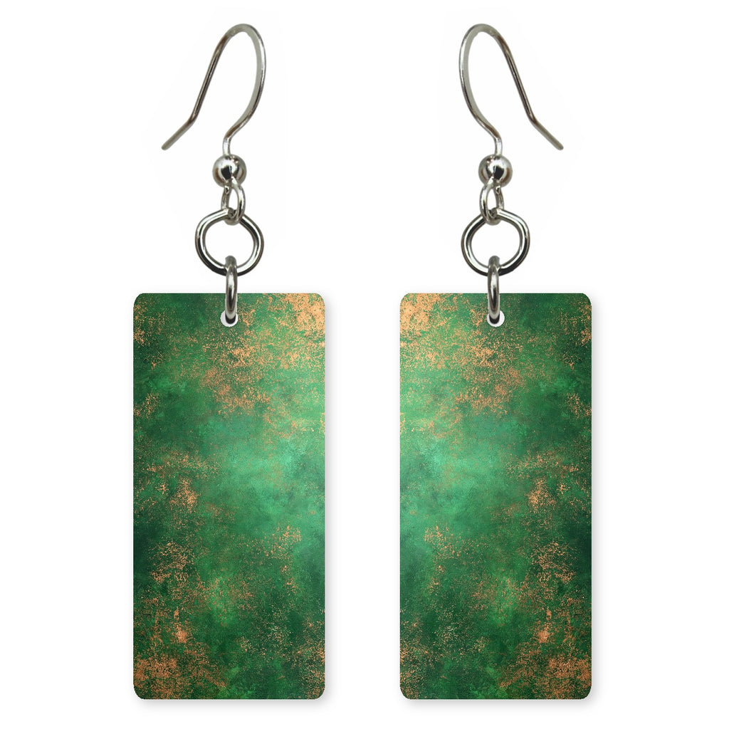 Verdigris Spots Tenderness Earrings | FWX876