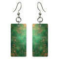 Verdigris Spots Tenderness Earrings | FWX876