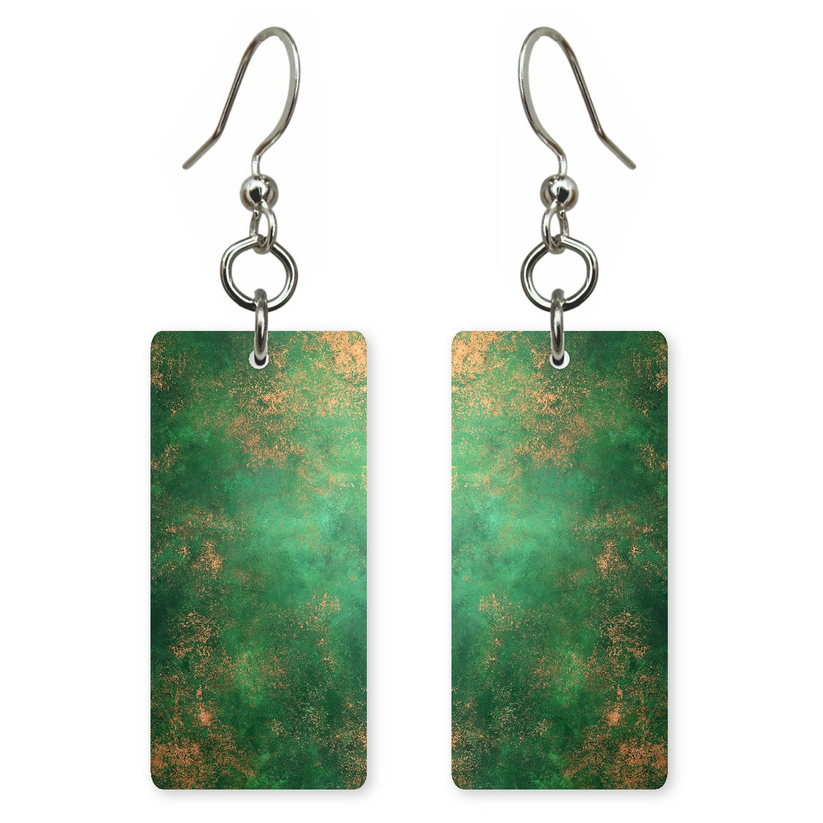 Verdigris Spots Tenderness Earrings | FWX876