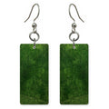 Emerald Weathered Endurance Earrings | FWX877