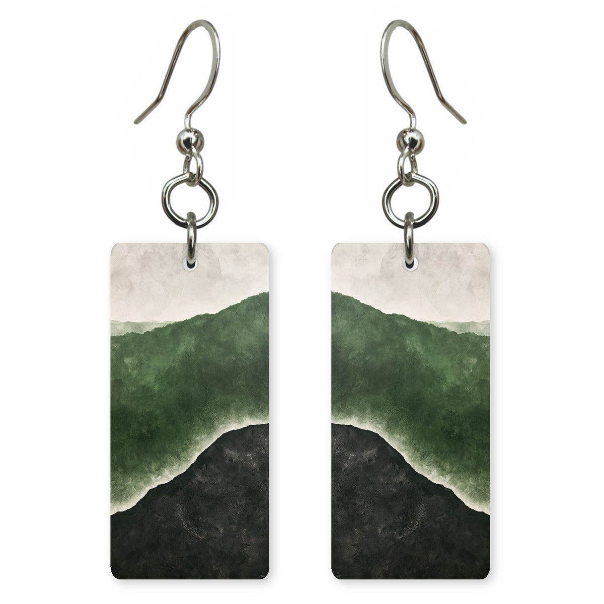 Charcoal Ridge Solitude Earrings | FWX880
