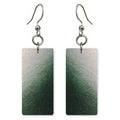 Silver-Green Calm Earrings | FWX884