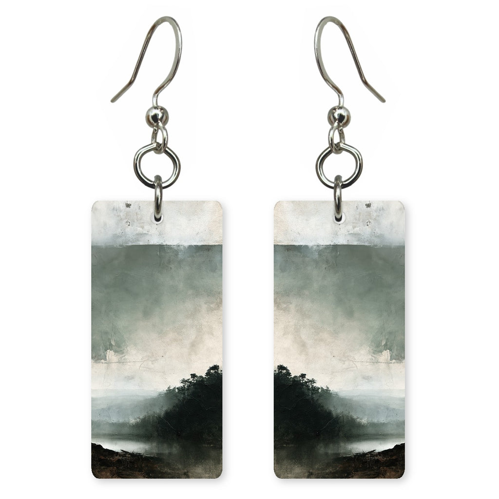 Gray Sorrow of Missing Earrings | FWX885
