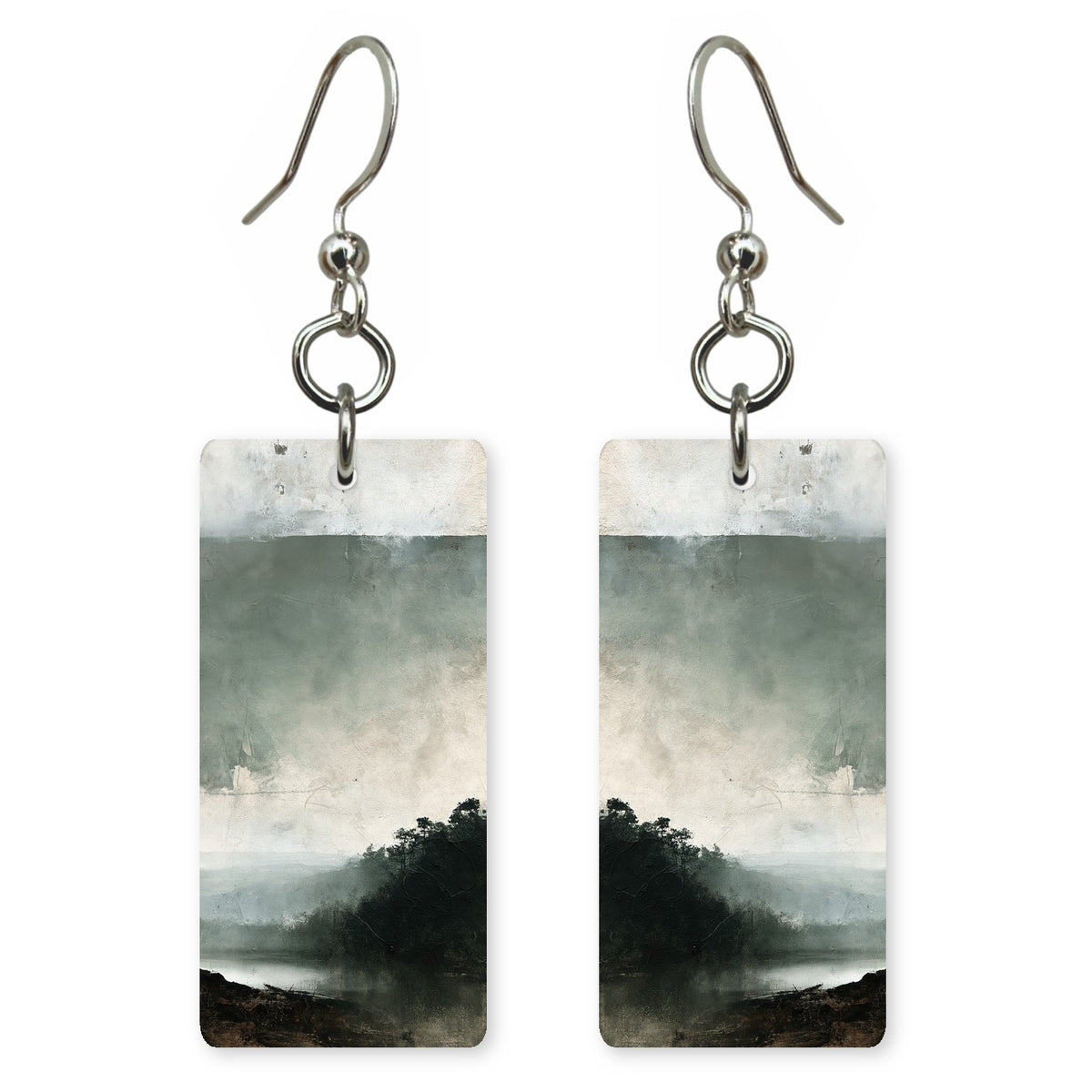 Gray Sorrow of Missing Earrings | FWX885