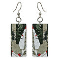 Crimson Second Guess Earrings | FWX895