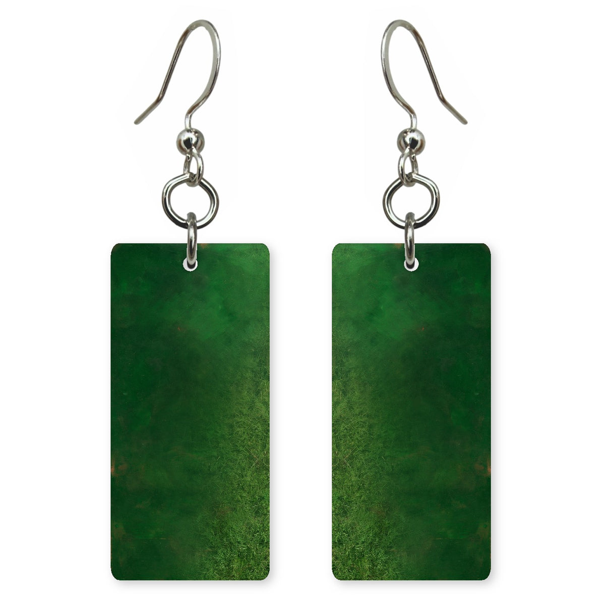 Deep Green Stillness Earrings | FWX897