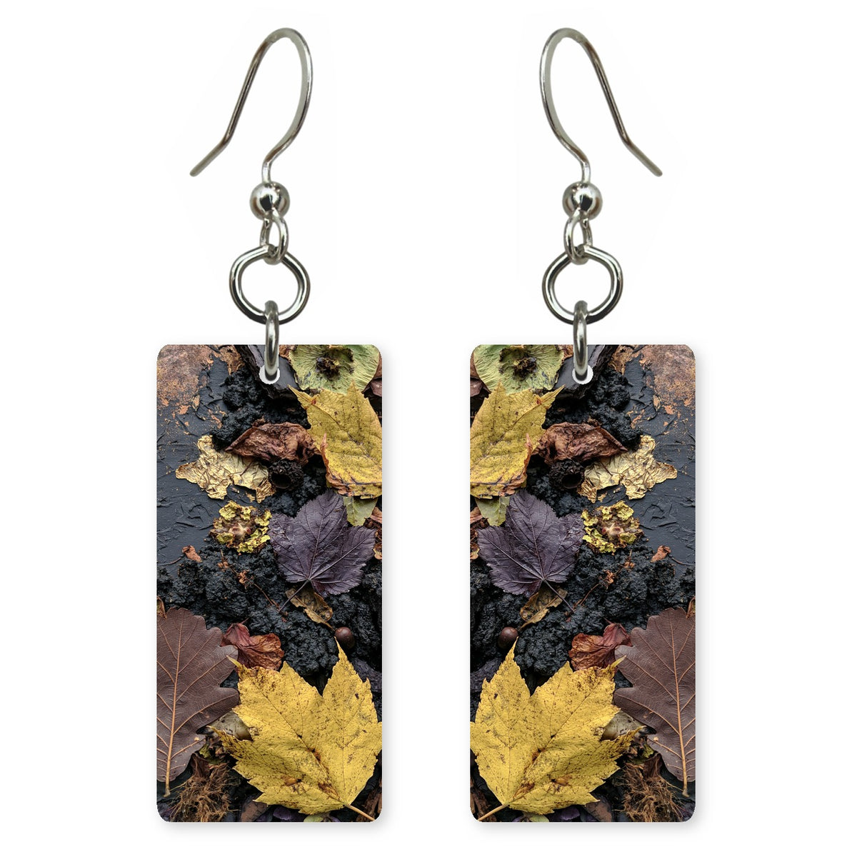 Mustard Persistence in Dark Earrings | FWX94