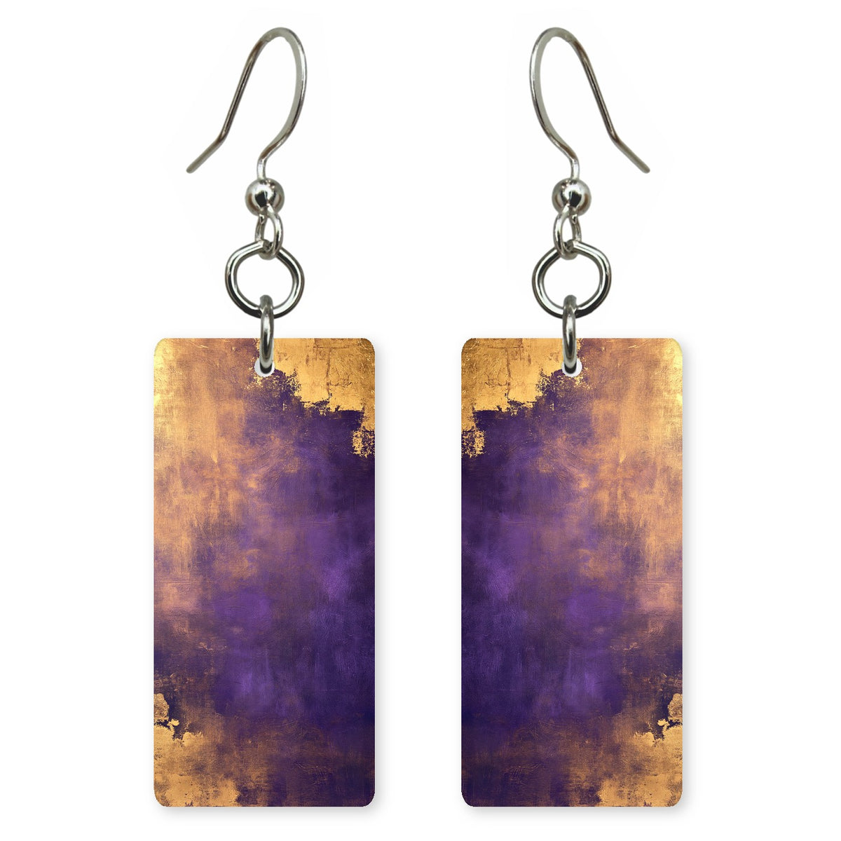 Royal Violet Reverence Earrings | FWX952