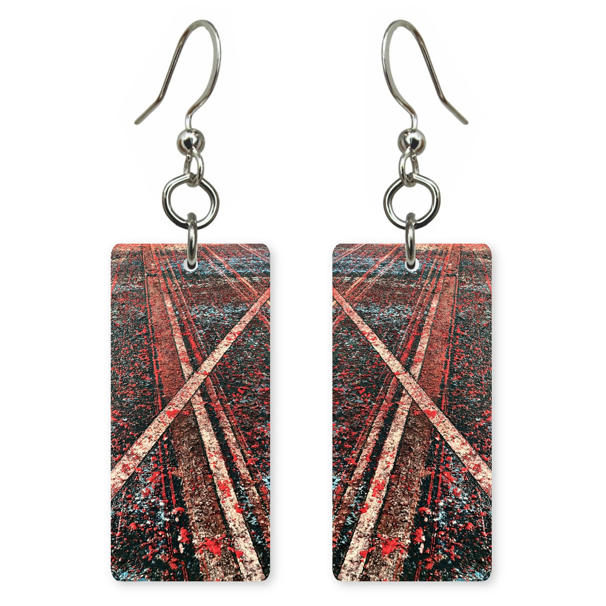 Rust Red Restlessness Earrings | FWX953
