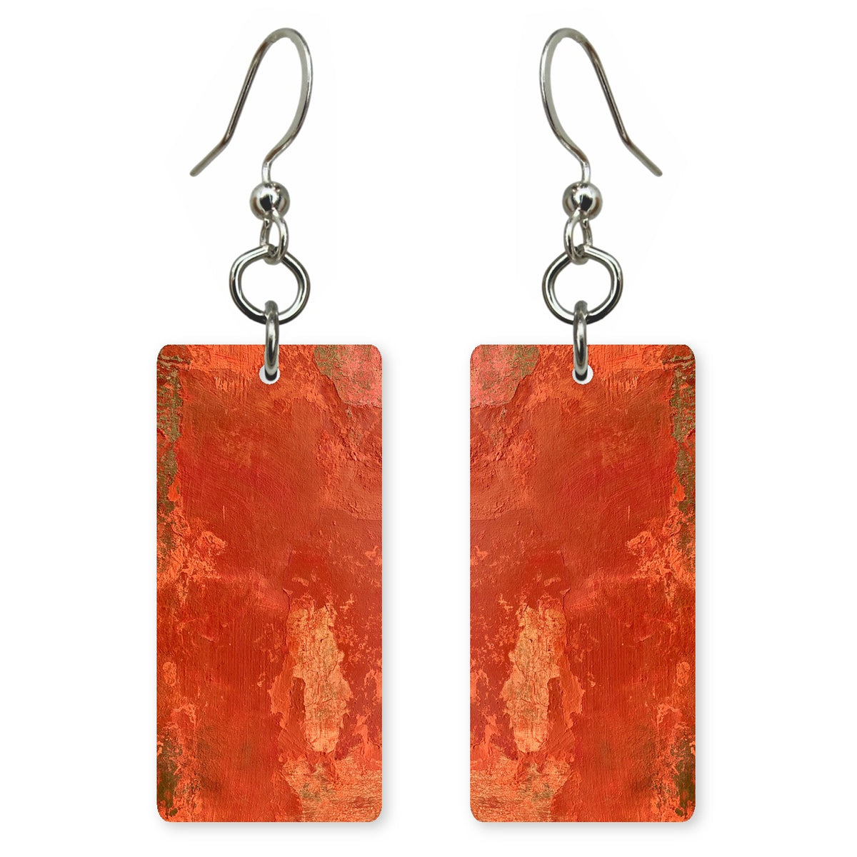 Burnt Orange Ardor Earrings | FWX957