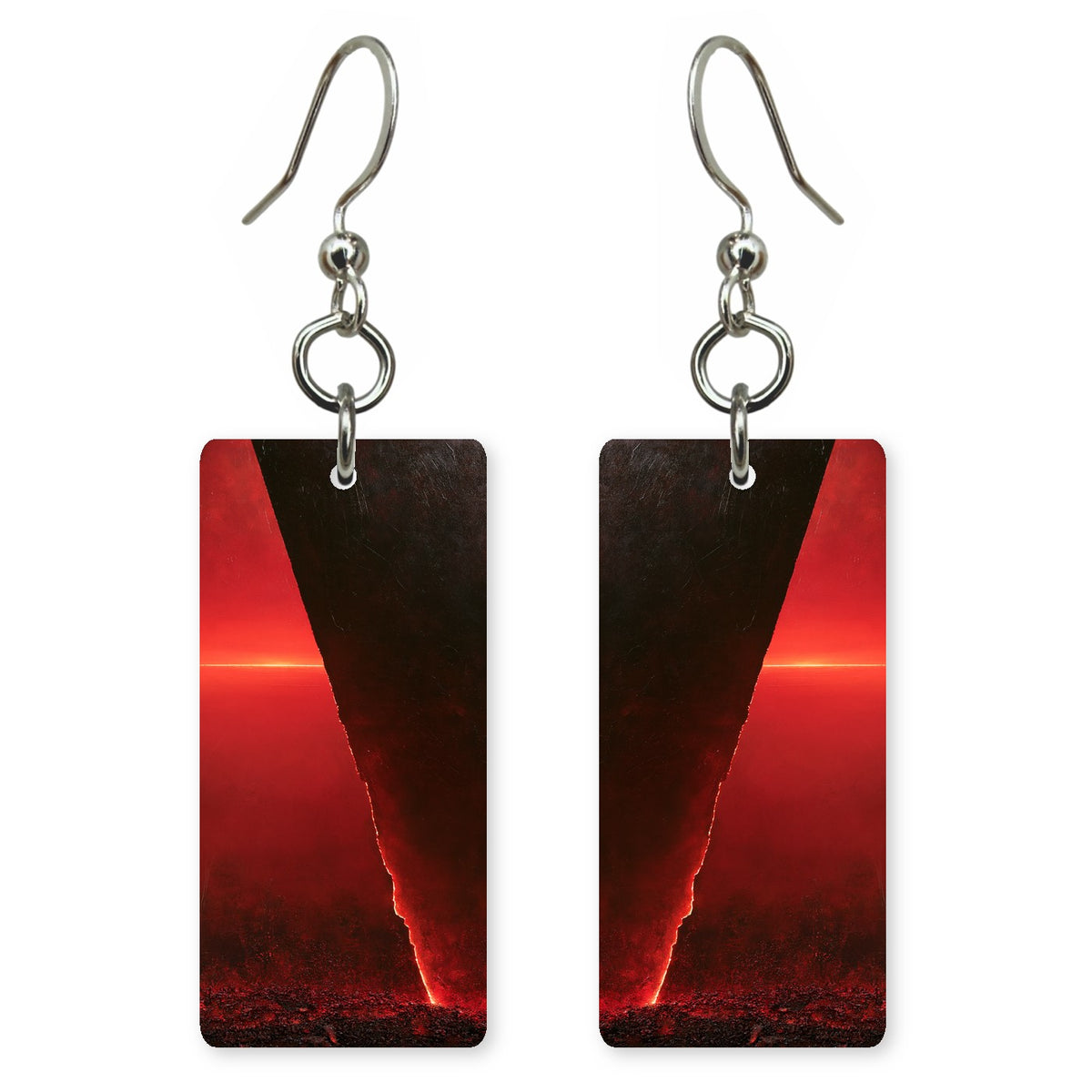 Red Dawn Intensity Earrings | FWX959