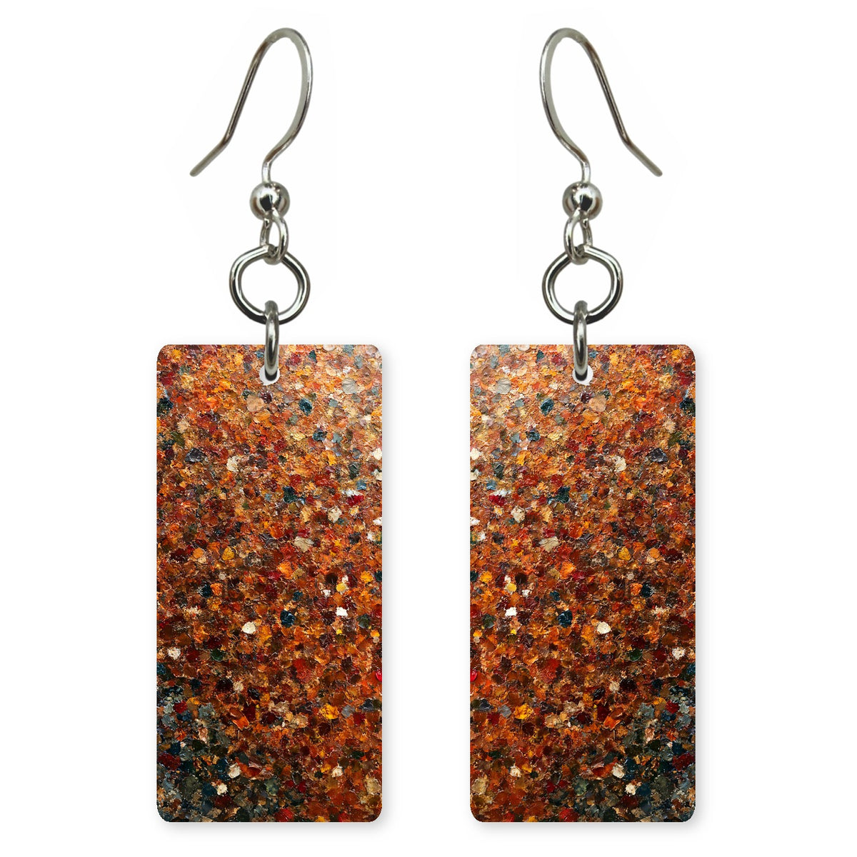 Copper Flurry Excitement Earrings | FWX95