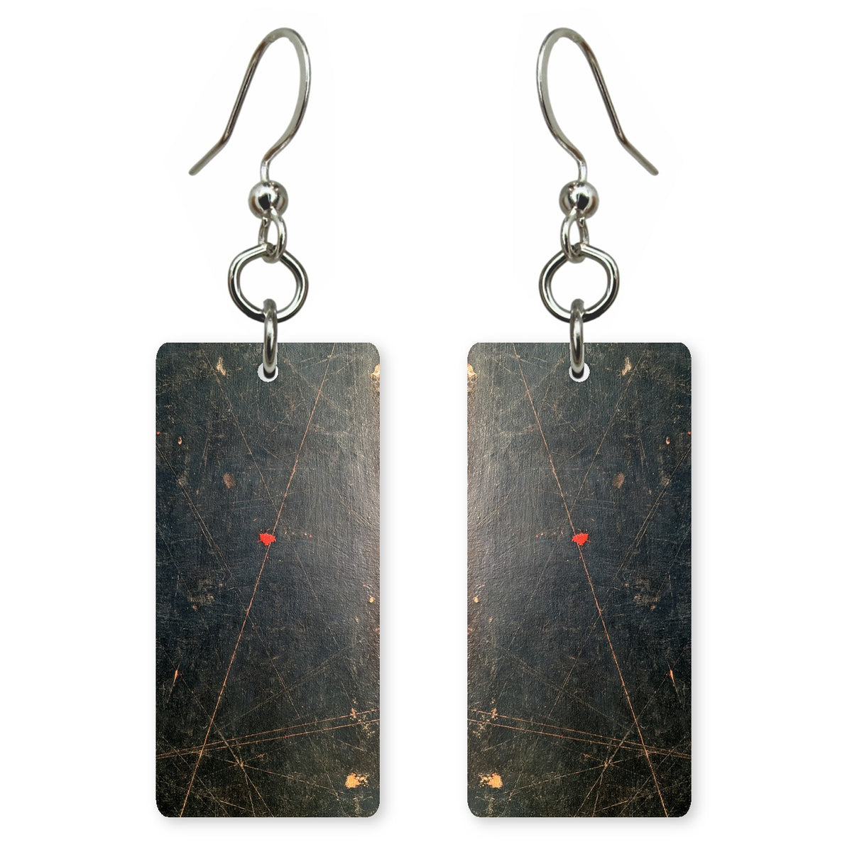 Red Spark of Resolve Earrings | FWX961
