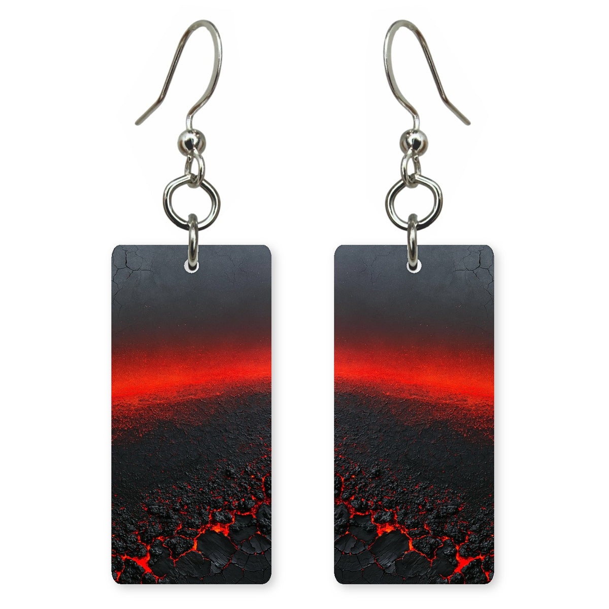 Red Before Quiet Earrings | FWX965